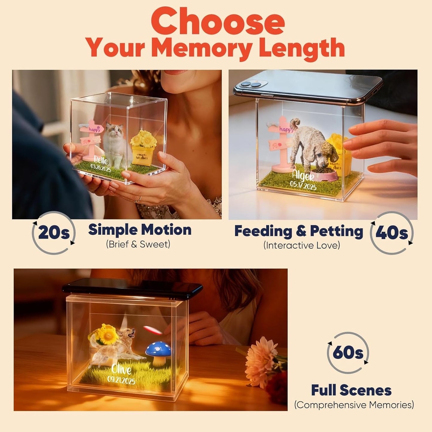 EverAfter Cube -Personalized Holographic Memory